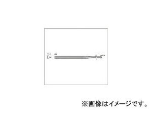 ナカニシ 精密鉄鋼ヤスリ 中目 平 57301(4771940) 入数：1PK(3本)