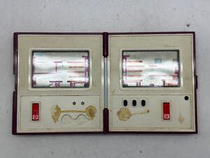 任天堂 Nintendo GAME&WATCH ゲームウォッチ MW-56 マリオブラザーズ ジャンク 電池蓋などパーツ欠損多々あり