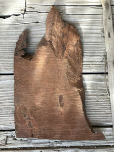 少なくとも50年以上経っている 木材 木の板 木板 35.5cm 23cm 1.8cm 恐らく 欅 けやき
