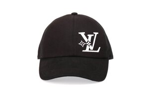 ルイヴィトン メンズ キャップ・LV スマッシュ ブラック サイズ約58cm 帽子 LOUIS VUITTON M7608M BLACK 中古品 USED Aランク/7482