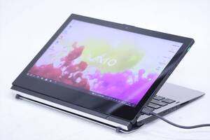 即配 バッテリー良好 Office2019 LTE対応 12.5インチ FHD液晶 2-in-1タブレットPC VAIO Pro PA VJPA11C11N m3-8100Y RAM8Ｇ SSD128G Win10