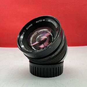 ♪ OLYMPUS OM-SYSTEM ZUIKO AUTO-W 35mm F2 カメラ レンズ 単焦点 マニュアルフォーカス オリンパス