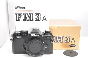 〓非常に綺麗　元箱　説明書付き〓ニコン Nikon FM3A ブラック