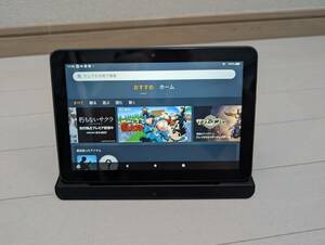 中古 Fire HD 8 Plus タブレット スレート (8インチHDディスプレイ) 32GB ワイヤレス充電スタンド