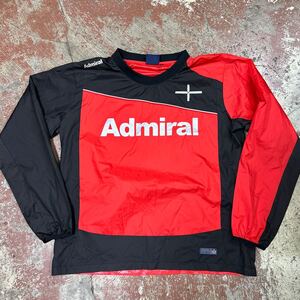 admiral アドミラル ナイロンピステ 赤黒 S サッカー 八c1