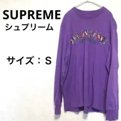 [美品]SUPREME Tシャツ パープル Sサイズ