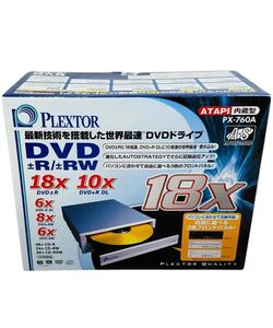 ■新品■ PLEXTOR プレクスター ATAPI内蔵 DVD±R/±RW ドライブ　18倍速/10倍速 PX-760A (PX-760A/JP)