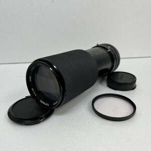 キャノンFDマウント用レンズ　TEFNON H/D-MC ZOOM f=75-300mm F5.6