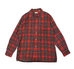 L.L.BEAN Cotton Check Shirts 筆記体タグ サイズL