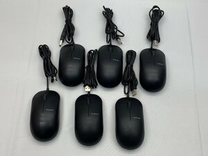 １円スタート！！ELECOM USB mouse 6個セット [Etc]