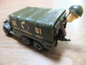 所さん☆トコロさん　Safir Champion DODGE 6X6 FORCES FRANCAISES LIBRES ダッジ 軍用トラック 　長さ約95mm 　フランス製