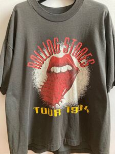 古着 Tシャツ 1994年 ROLLING STONES 90s XL フェ－ド感あり　ユ－ズド品