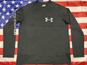 新品未使用　MADE IN USA UNDER ARMOUR HEAT GEAR LOOSE ロングスリーブシャツ　MEDIUM