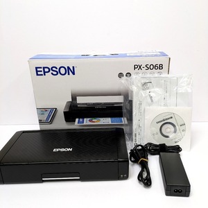 Dz797981 エプソン モバイルプリンター PX-S06B ブラック 2024年製 Epson 中古・美品