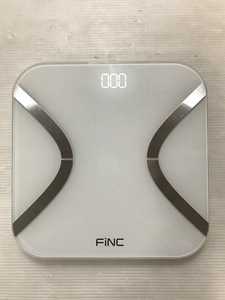 湘/FiNC/フィンク/体重計/体組成計/ビューティー/ヘルスケア/健康用品/健康器具/検査/測定器/湘12.13-166田