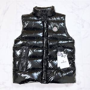 ☆【未使用品】1円～ MONCLER モンクレール ダウンベスト ブラック 黒 2