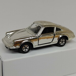 No.F3-1-14 トミカ ポルシェ 911S 銀メッキ仕様 1/61 日本製 ルース 当時物