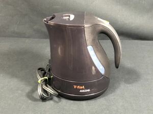 6/7a7 電気ケトル T-fal JUSTINE BF508022R ティファール ジャスティン 1.2L キッチン 食卓 家電 通電確認のみ 