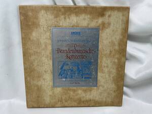 ■クラシックLP 6 BRANDENBURGISCHE/バッハ 独盤 2枚組BOX