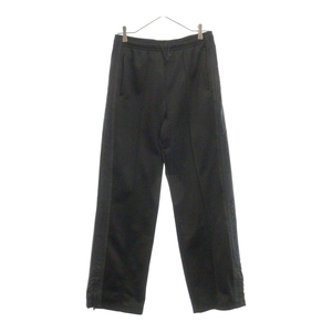 TOGA VIRILIS トーガ ビリリース 24SS Track Pants サイドロゴテープトラックパンツ ブラック TV241-JF328