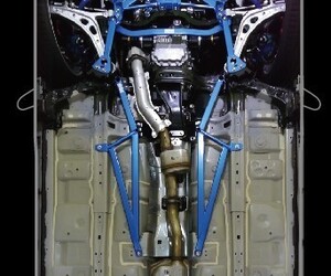 クスコ パワーブレース スバル フォレスター SG5 EJ20 4WD ターボ車用 2002年02月～2007年12月 エンジンルーム 676 492 ER