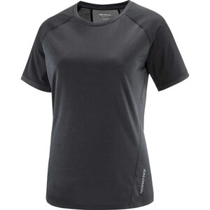 1607972-SALOMON/OUTLINE TEE W レディース ショートスリーブ 半袖Tシャツ 超軽量 速乾