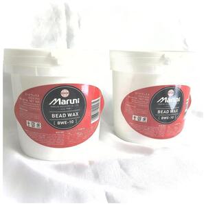 タイヤ交換の必需品　破格値!!　made in Japan　お買得2個セット　Maruni　マル二 ビードワックス　ビードクリーム　1ｋｇ BWE-10　60136