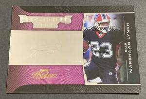 2008 Donruss Playoff Prestige Marshawn Lynch /250 PPR-37 Bills NFL マーショーン・リンチ　250枚限定　シリアル　ビルズ