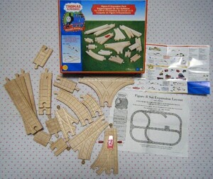 きかんしゃトーマス　THOMAS&FRIENDS　WOODEN RAILWAY　木製レールシリーズ 【Figure 8　Expansion Pack】　99519　＠ラーニングカーブ社製