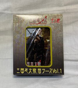 未開封　三国志大戦1　缶　デッキケース　Vol.1　周瑜＆小喬　