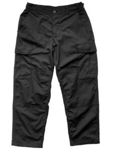 【新品】米軍 BDU カーゴパンツ SMALL X-SHORT S XS リップストップ US ARMY vintage 黒 ブラック BLACK 357 TROUSERS