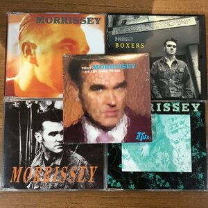 ★MORRISSEY シングルCD 5点セット / BOXERS, INTERESTING DRUG, FIRST OF THE GANG TO DIE, 他 (5CD) 　モリッシー