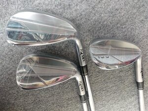 HONMA ツアーワールド TW-W 2024 Chrome クロムメッキ ウェッジ 50°＆54°＆60°/8° 3本セット NS950GH neo (R) 日本仕様 未使用品