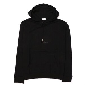 サンローラン レディース シグネチャー スウェットパーカー ブラック サイズL SAINT LAURENT UNIVERSIT 677256 YB2EZ 1035 NOIR 新品