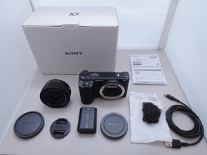 ソニー SONY ミラーレス一眼カメラ レンズキット APS-C VLOGCAM ZV-E10M2 / SELP16502