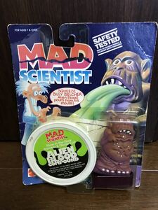 Mattel Also Mad Scientist squeeze スクイーズ マッド サイエンティスト ALIEN BLOOD マテル monster BILLY BELCHER ホラー summy sneeze