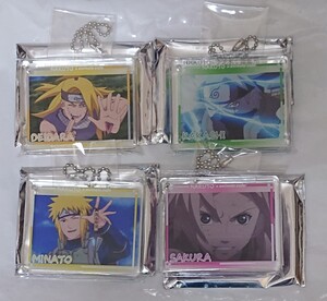 NARUTO アニメイト カフェ スタンド池袋4号店 CoLotta アクリルプレートキーホルダー カカシ デイダラ ミナト サクラ　コロッタ