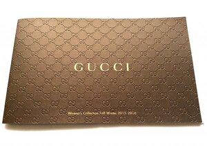 美品　GUCCIグッチ　2015-2016年　女性　ウィメンズ　レディース　秋冬コレクション　小冊子　カタログ　写真集