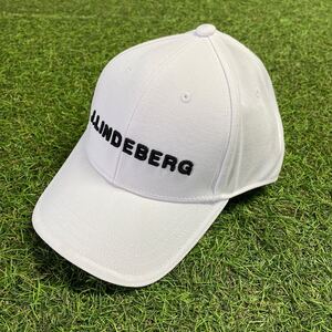 JR074-N12 J.LINDEBERG ジェイリンドバーグ Hennric Cap GMAC12479 ONE SIZE ゴルフ White FW2024 汚れ有り 未使用 展示品 帽子