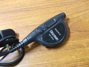 j65　SONY Discman用/ディスクマン用 CDウォークマン用 リモコン RM-DM19　中古　未確認　現状品