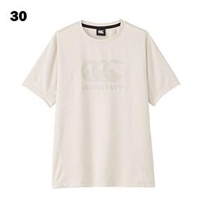 canterbury カンタベリー RP34085 アールプラスフレックスクールコントロールTシャツ アイボリー M