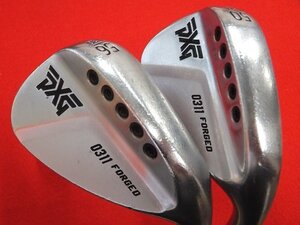 ★PXG　0311 FORGED　50度 & 56度　NSPRO850GH/S　【中古/リシャフト/2本セット】