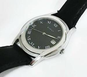 【12-5】グッチ GUCCI 5500M メンズ クォーツ 腕時計【菊地質店】