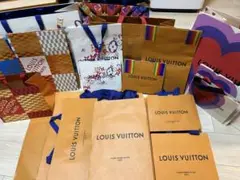 LOUIS VUITTON ルイヴィトン ショッパー 紙袋 オレンジ 46枚