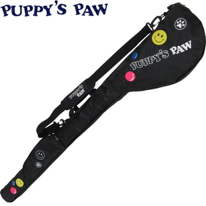 １円★PUPPY’S PAW　仔犬の肉球　クラブケース (ブラック)★46インチ対応/クラブ4-5本収納/軽量芯なしタイプ★