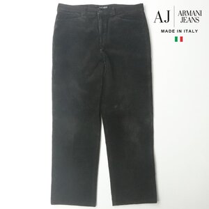 美品 イタリア製 GIORGIO ARMANI ジョルジオアルマーニ ARMANI JEANS しっとり コーデュロイ チノパン パンツ 茶 US:36 XXL