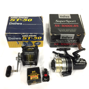 DAIWA SuperSport SS-5000LBS SUPER DYNAMIC ST-50 リール まとめ セット QG014-128