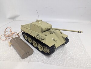 ■希少 完成品 タミヤ TAMIYA 1/25 パンターTypeA 戦車 　リモコン プラモデル■