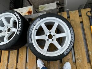 SHOGUNホイール 10.5j＋15 265/35r18 TOYO TIRES R888 