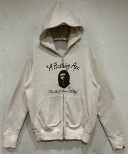 ＊アベイシングエイプ A BATHING APE プリント フルジップパーカー M　　　　　　　　BJBD.C